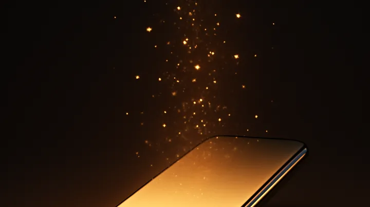 75JL COM - Modern phone with glowing screen 75JL COM Modern phone with glowing screen