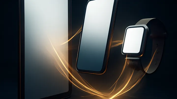 75JL COM - Multiple devices floating in harmony 75JL COM Multiple devices floating in harmony